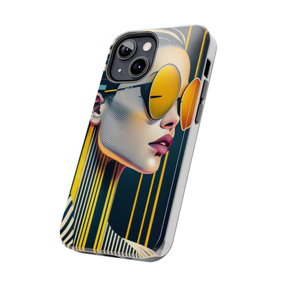 Shinkawa-Inspired Sunglasses Woman Tough Phone Case