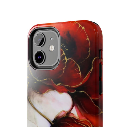 Ethereal Blossom Alcohol Ink Tough Phone Case