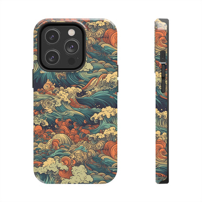 Colorburst Coast - Wave of Colors - Tough Phone Case