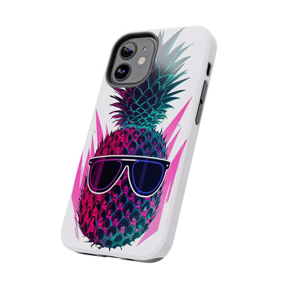 Sunglass Clad Pineapple Funk Tough Phone Case