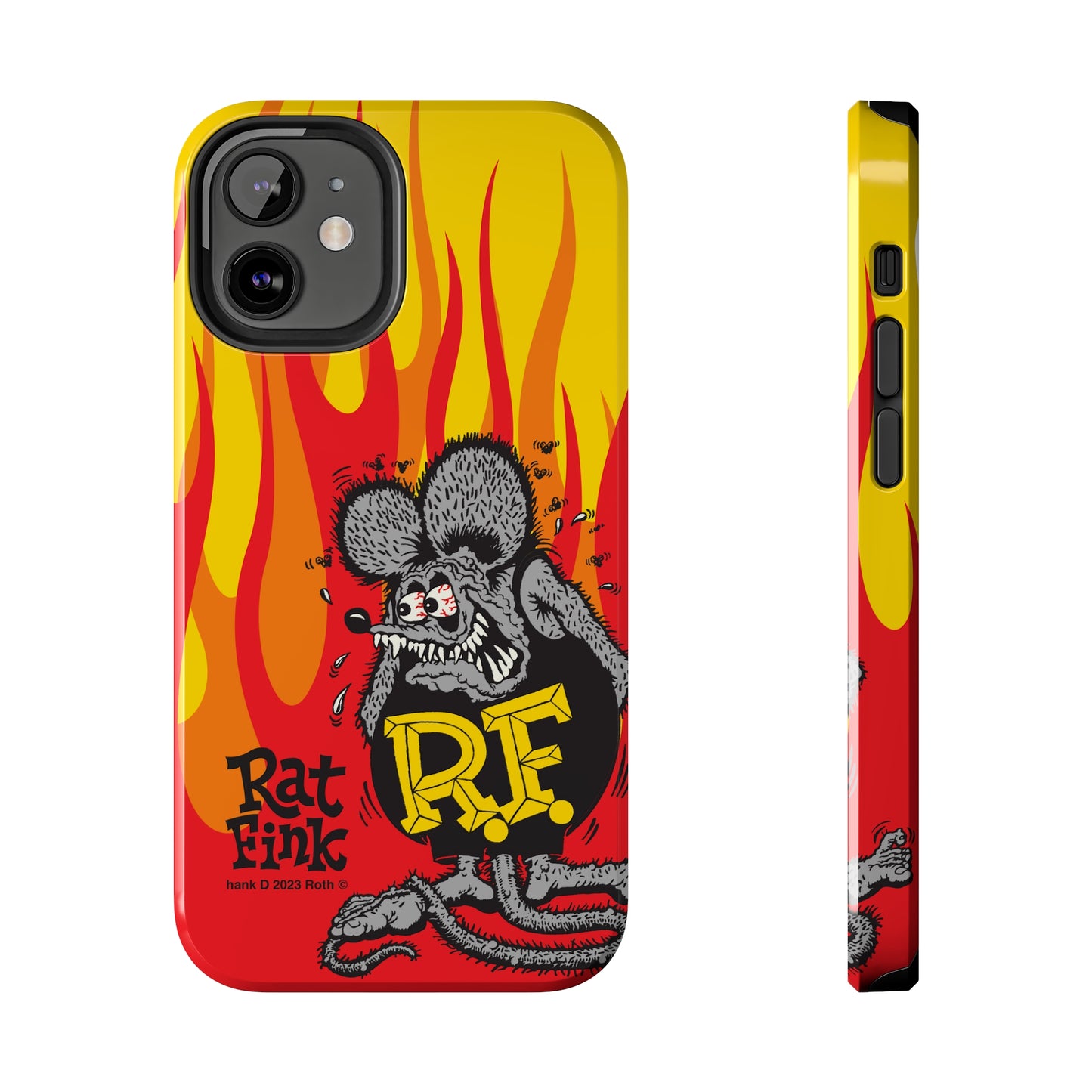 Fink Flames - Red/Yellow - Tough Phone Case