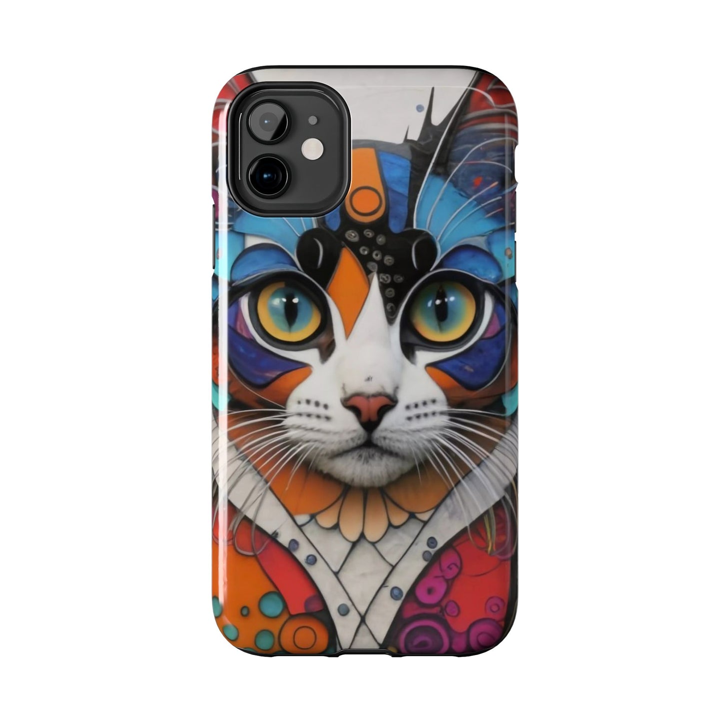 Whimsical Cat Dreamscape Guardian Phone Case