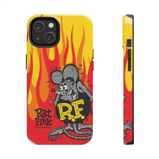 Fink Flames - Red/Yellow - Tough Phone Case