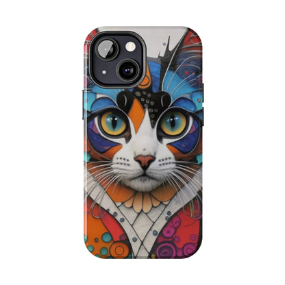 Whimsical Cat Dreamscape Guardian Phone Case