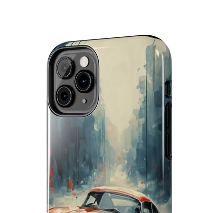 City Drive Red Sports Car Tough Phone Case