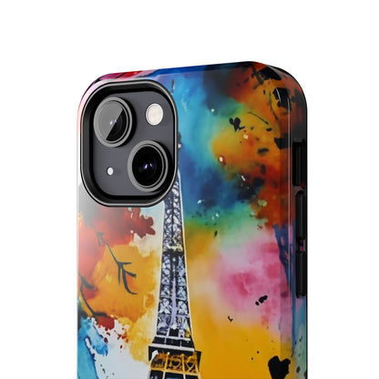 Vibrant Twilight Eiffel Defender Case