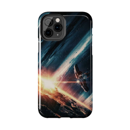 Celestial Voyage Space Scene Tough Phone Case