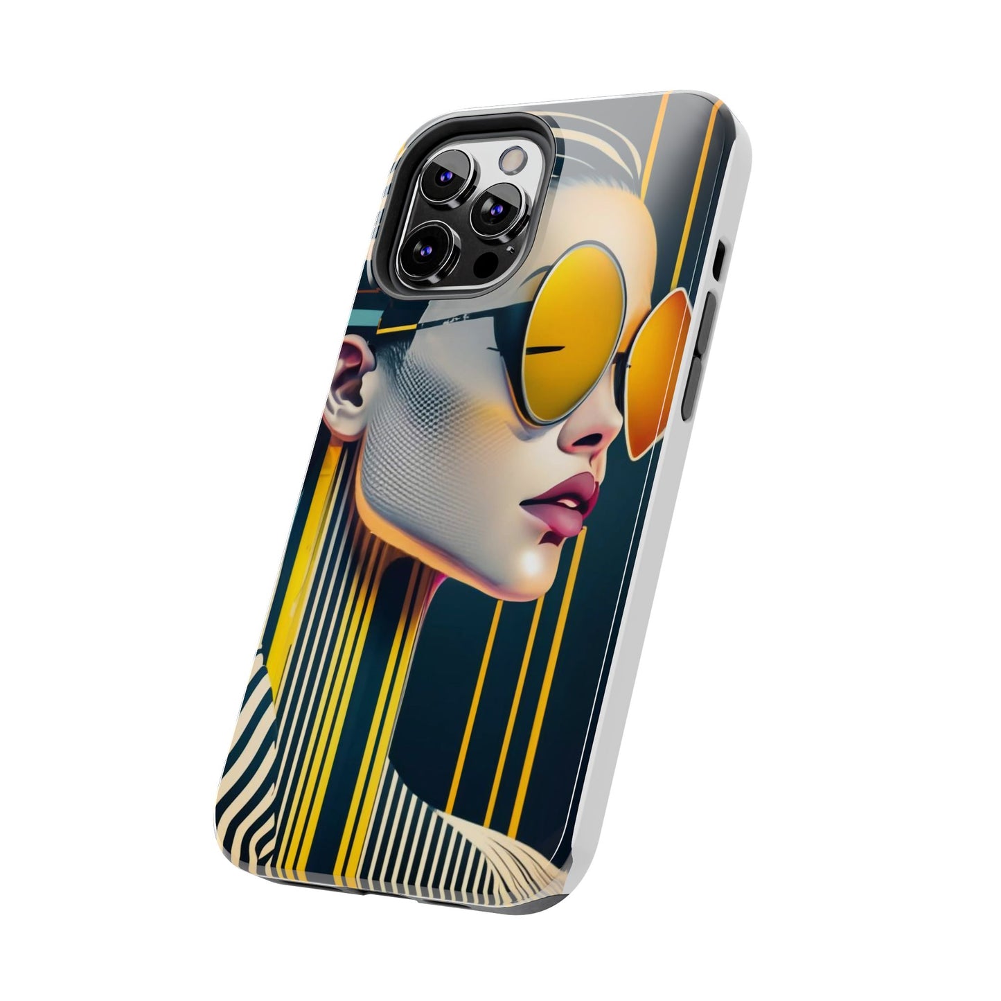 Shinkawa-Inspired Sunglasses Woman Tough Phone Case