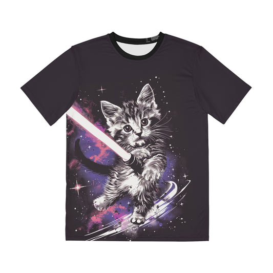 Galactic Kitten Jedi Premium Softstyle Tee