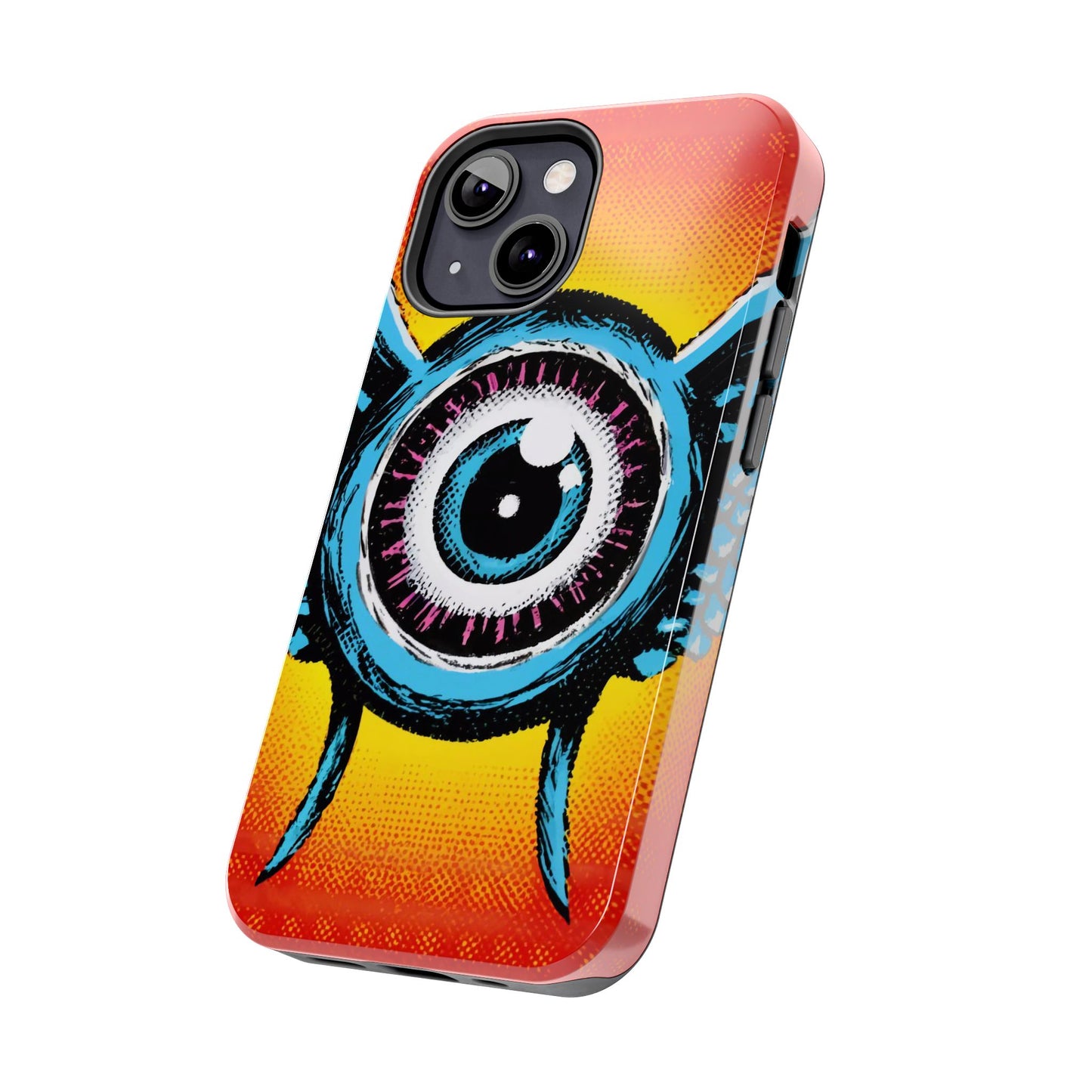 Bursting Vision Winged Eye iPhone Case