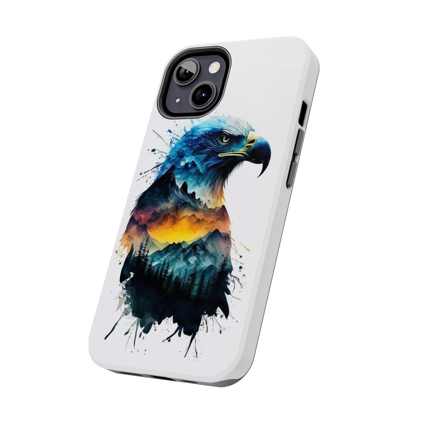 Intense Gaze Bald Eagle Tough Phone Case