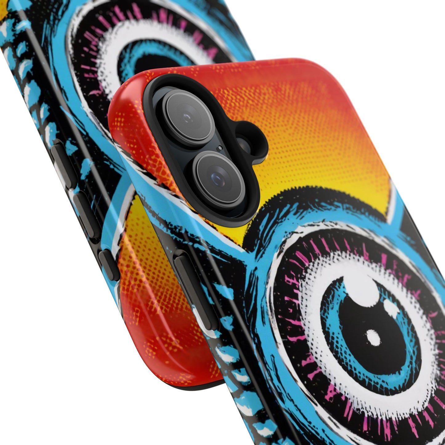 Bursting Vision Winged Eye iPhone Case