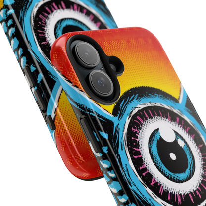 Bursting Vision Winged Eye iPhone Case