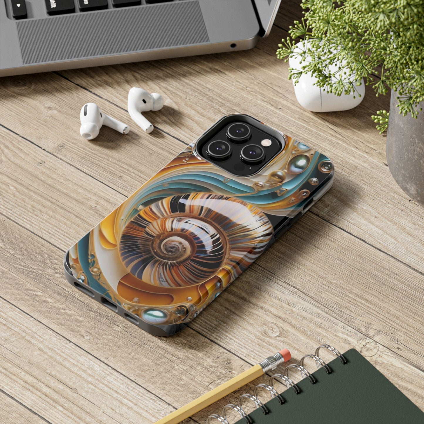 Cosmic Swirls Abstract GuardianShield Case