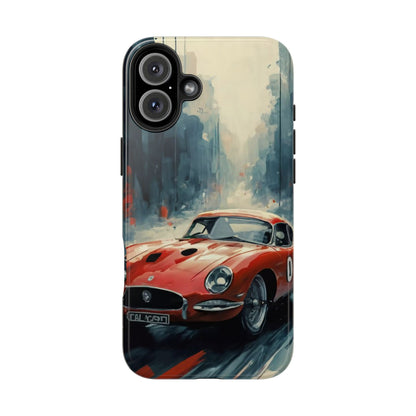 City Drive Red Sports Car Tough Phone Case