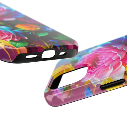 Vibrant Floral Splendor Tough Phone Case