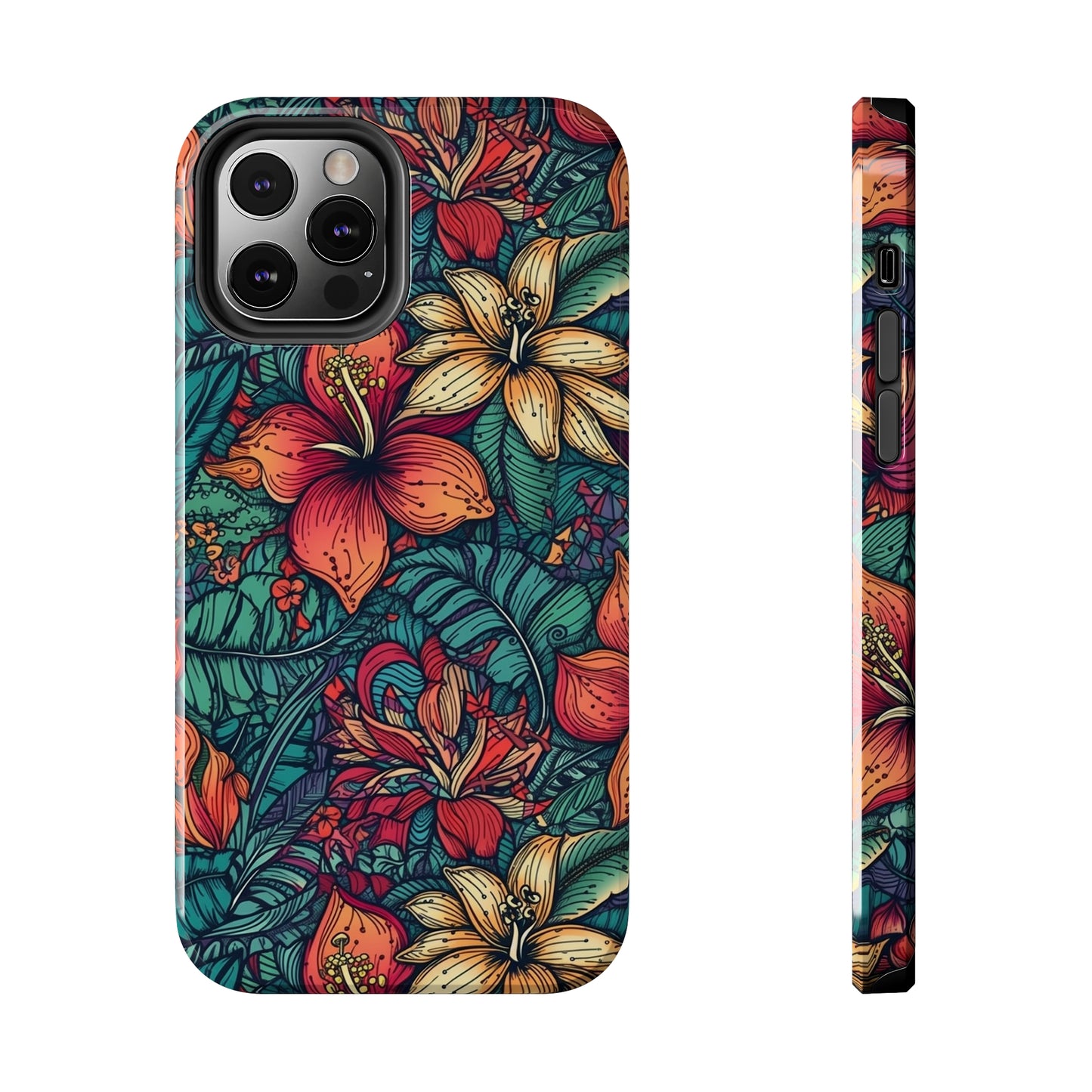 Exotic Explosion - Hawaiian Tough Phone Case