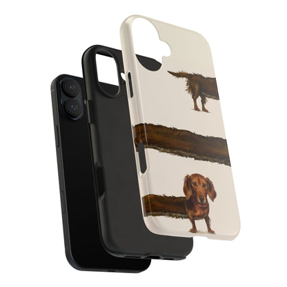 Wraparound Dachshund Long Dog Tough Phone Case