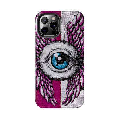 Dual-Tone Winged Eye iPhone Case