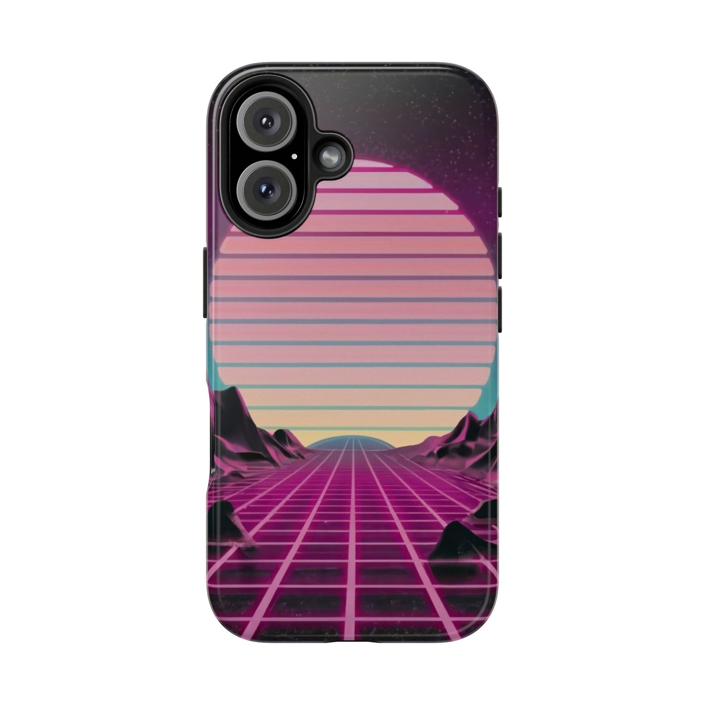 Neon Horizon Defender GridCase