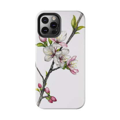 Minimalist Blossom Branch Tough Phone Case