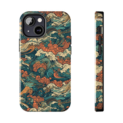 Vibrant Waves - Wave of Colors - Tough Phone Case