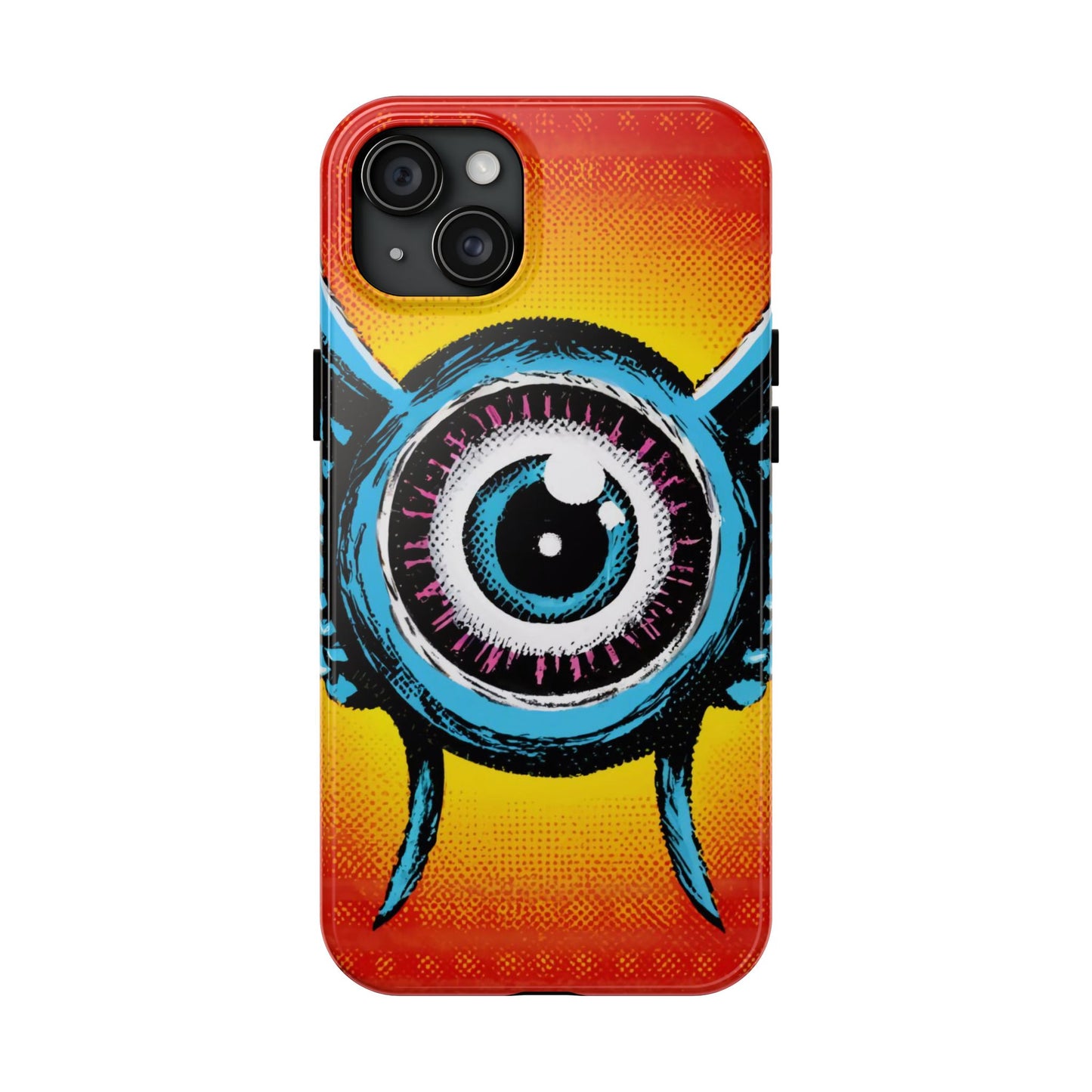 Bursting Vision Winged Eye iPhone Case