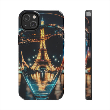 Eiffel Tower Through the Looking Glass Tough Phone Case