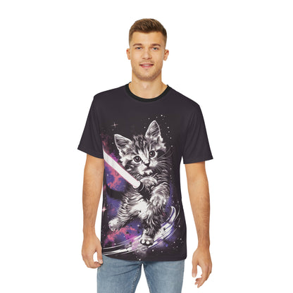 Galactic Kitten Jedi Premium Softstyle Tee