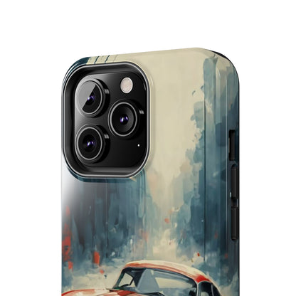 City Drive Red Sports Car Tough Phone Case