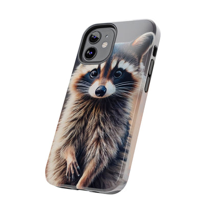 Abstract Raccoon Charm Tough Phone Case