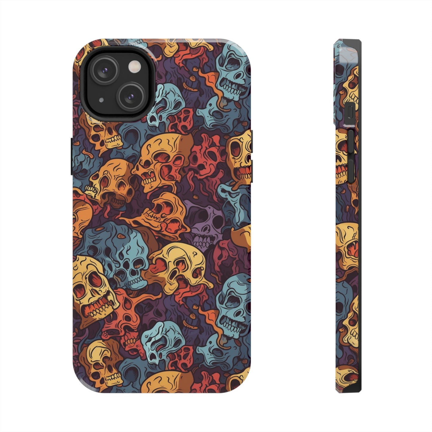 Skeletal Flow - Deathly Protection - Tough Phone Case