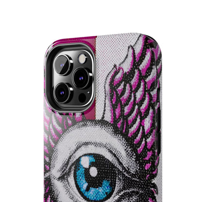 Dual-Tone Winged Eye iPhone Case