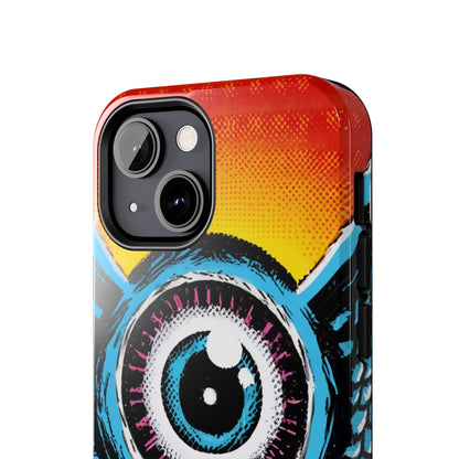 Bursting Vision Winged Eye iPhone Case