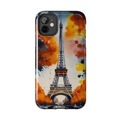 Watercolor Eiffel Twilight Defender Case