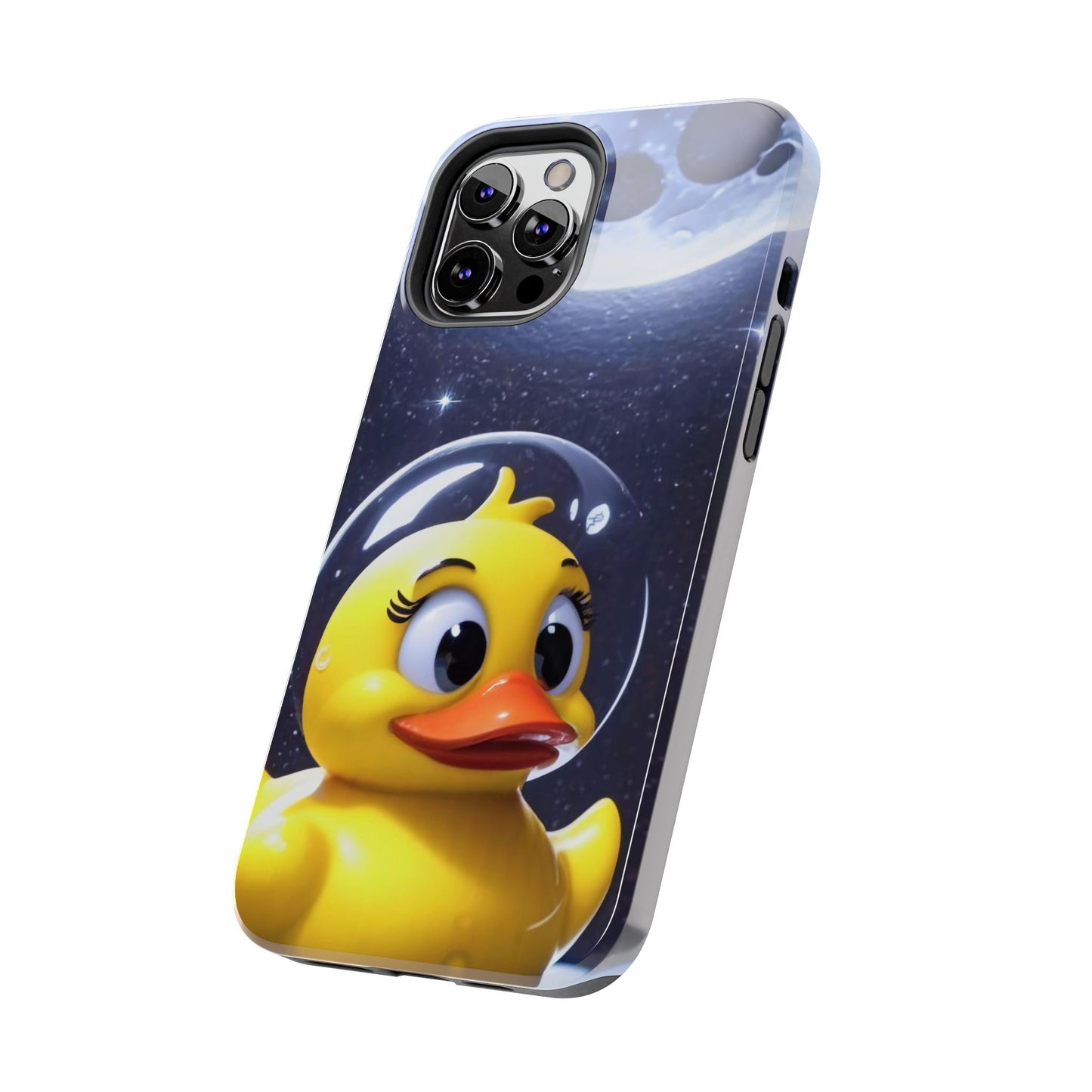 Lunar Space Duck Adventure Tough Phone Case