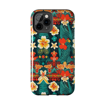 Hibiscus Haze - Hawaiian Tough Phone Case