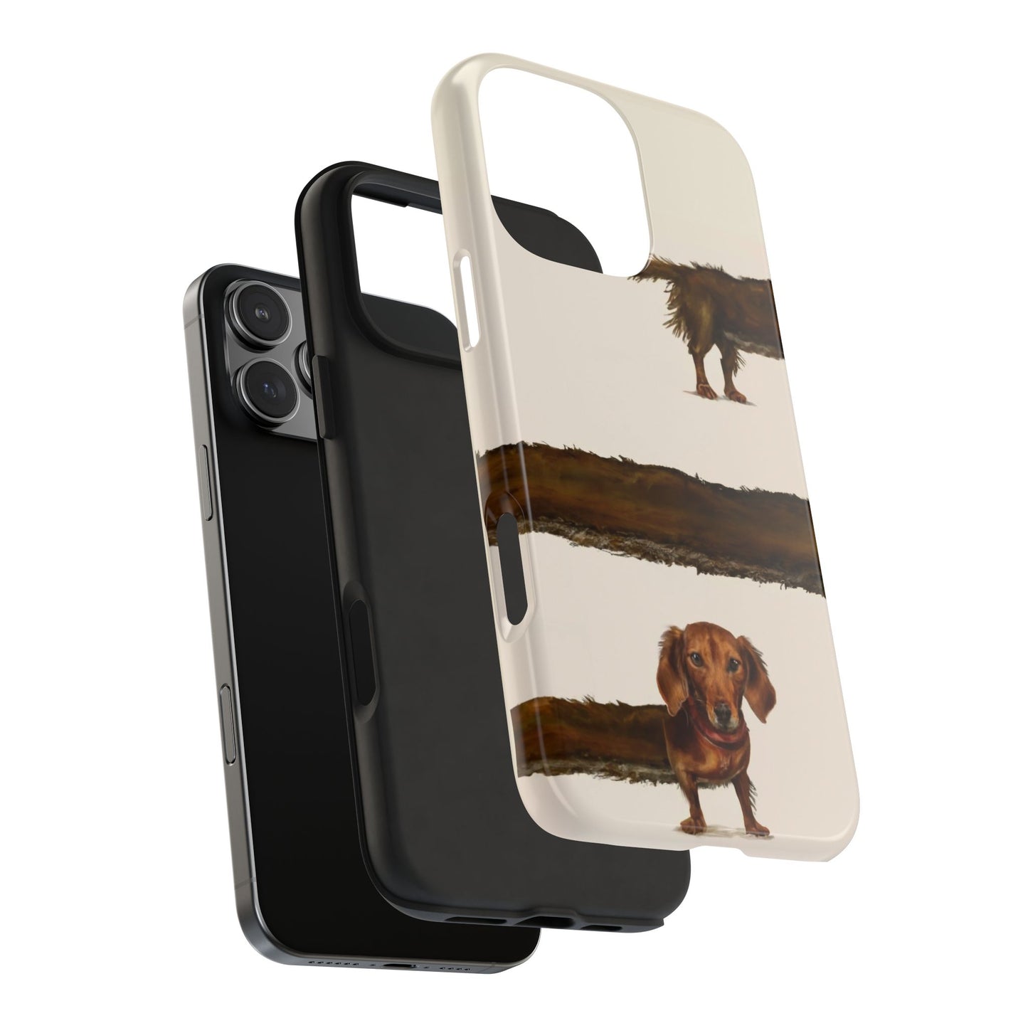 Wraparound Dachshund Long Dog Tough Phone Case