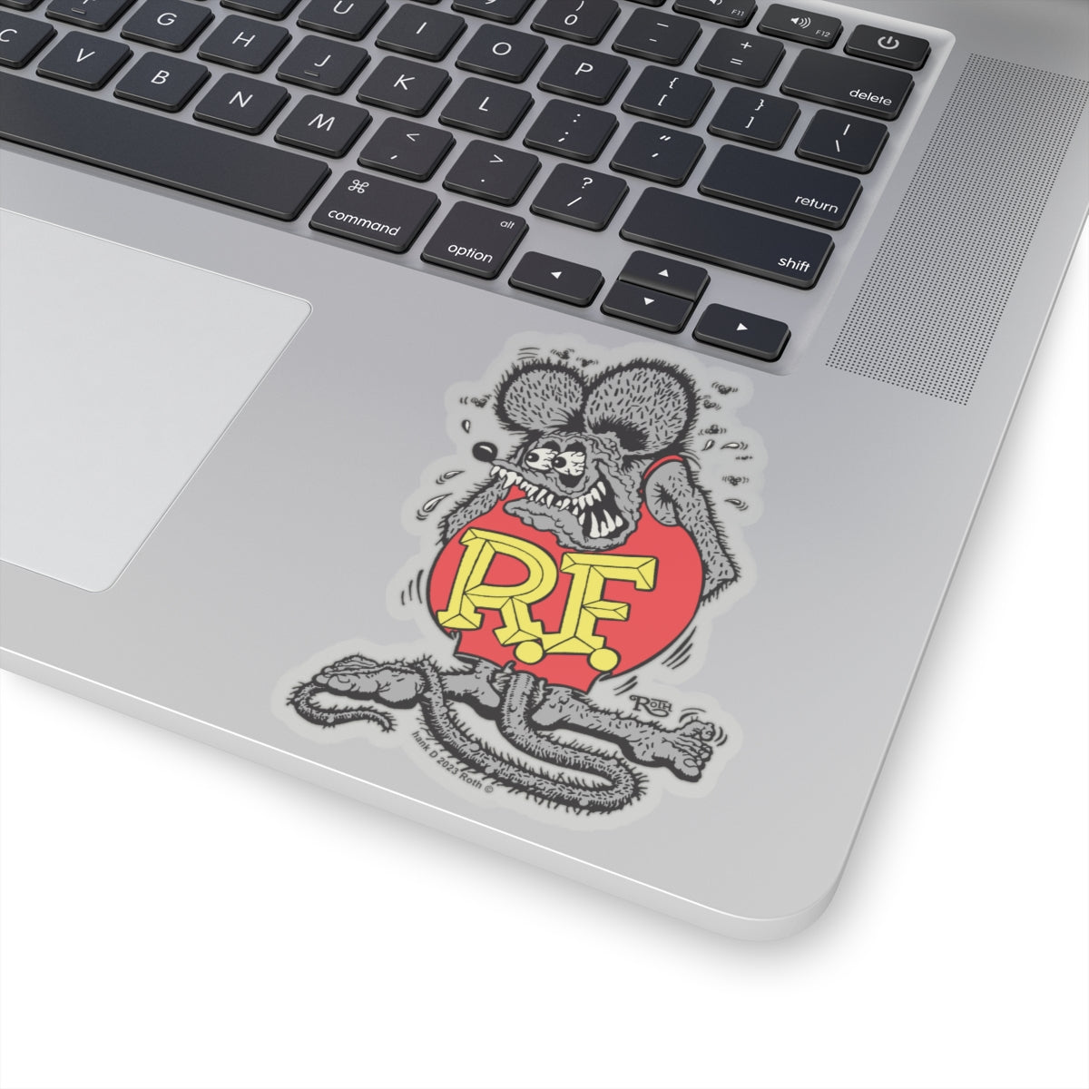 Gray Ghost Rat Fink Sticker