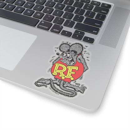 Gray Ghost Rat Fink Sticker