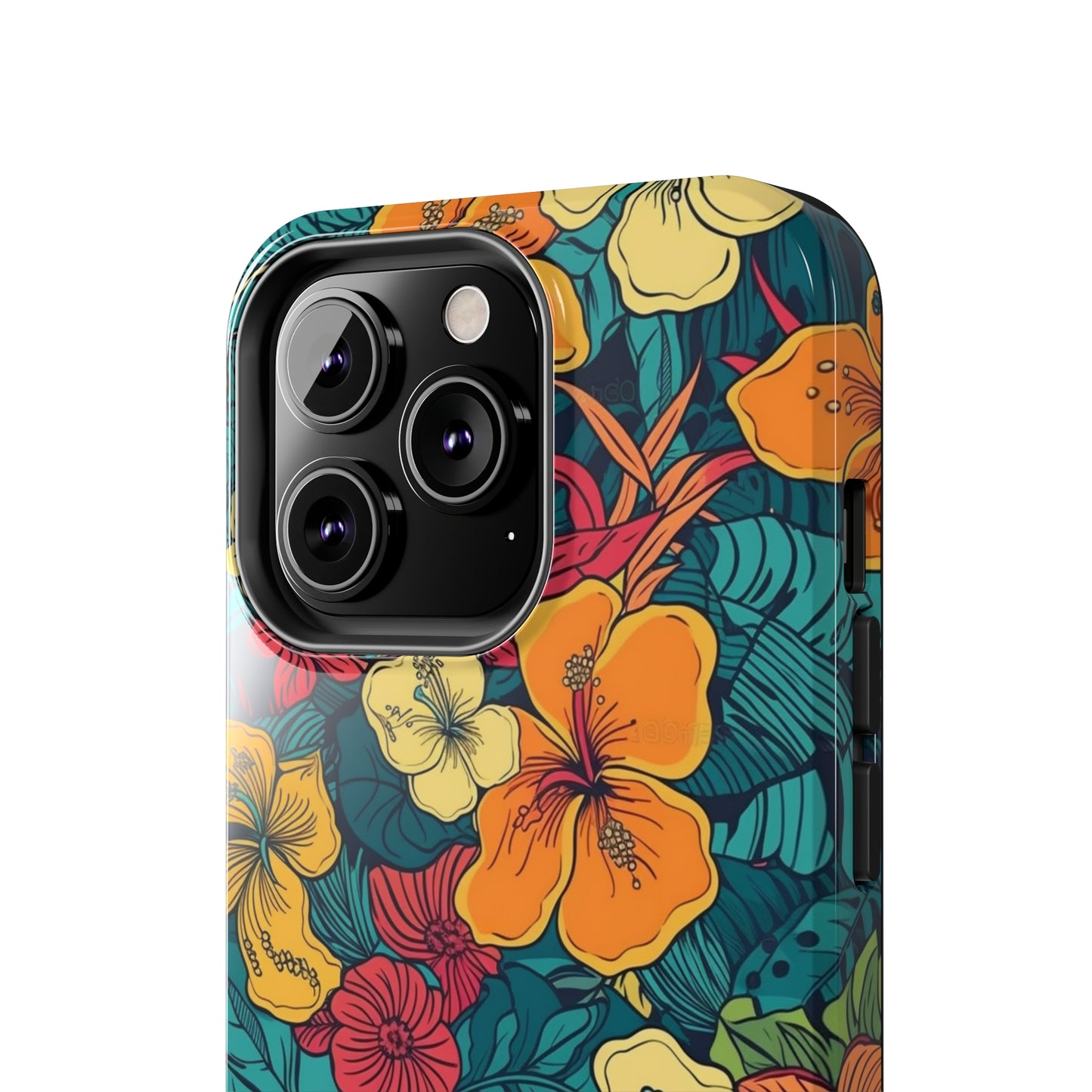 Brilliant Lokelani - Hawaiian Tough Phone Case