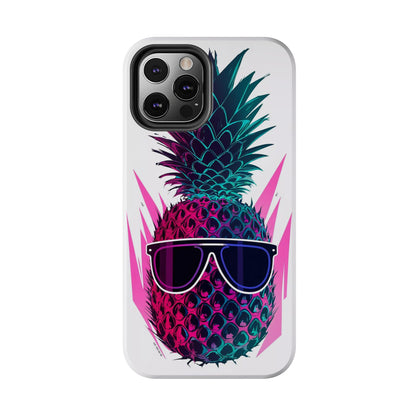 Sunglass Clad Pineapple Funk Tough Phone Case