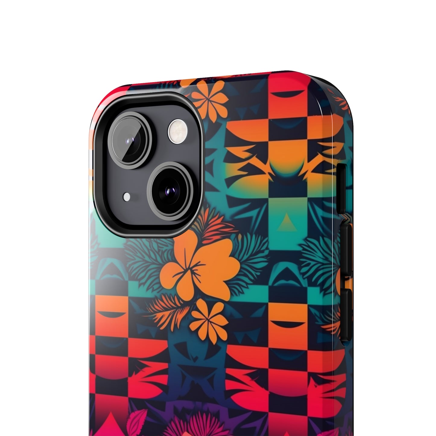 Electric Plumeria - Hawaiian Tough Phone Case