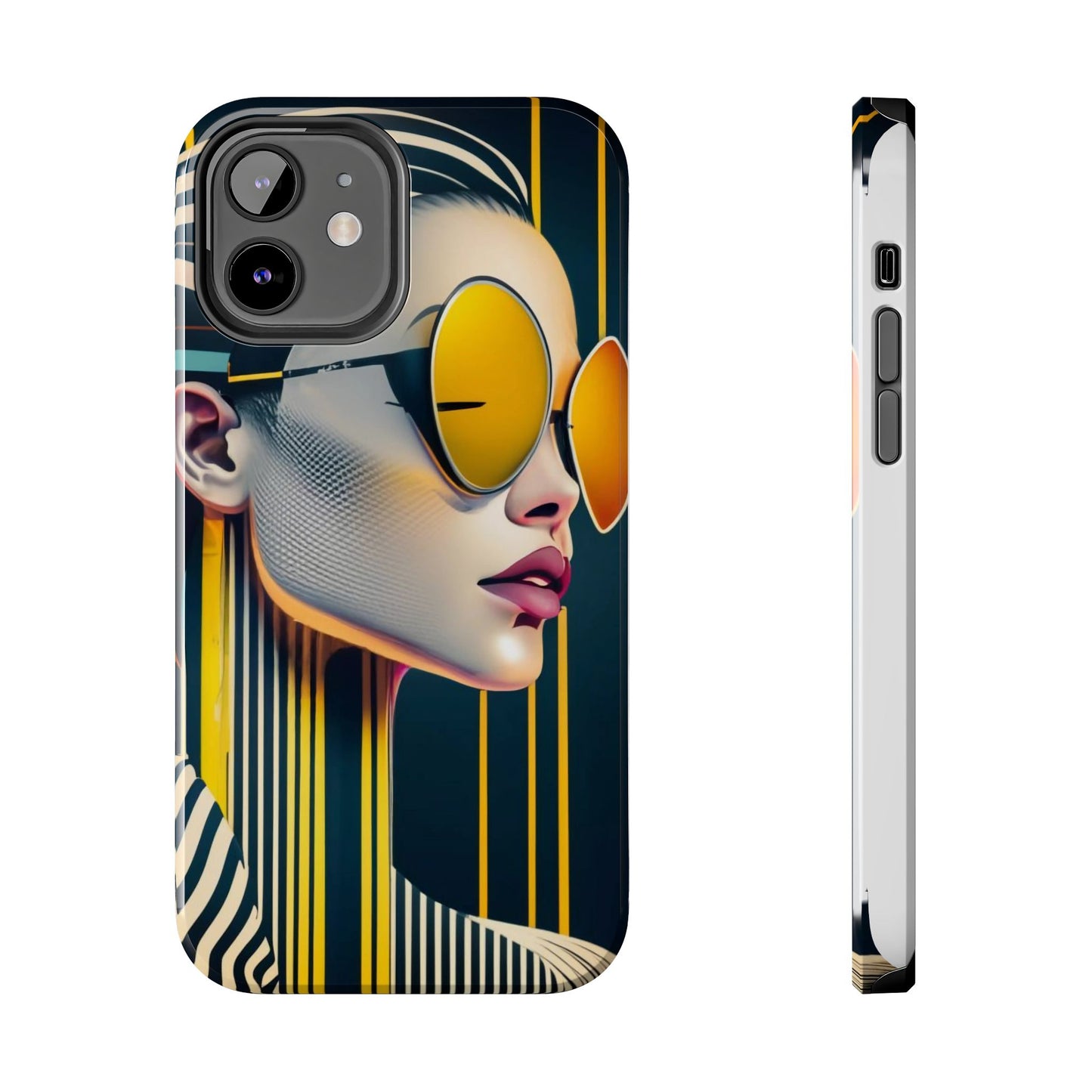 Shinkawa-Inspired Sunglasses Woman Tough Phone Case