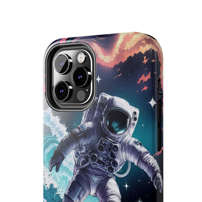 Space Surfer Astronaut Adventure Tough Phone Case