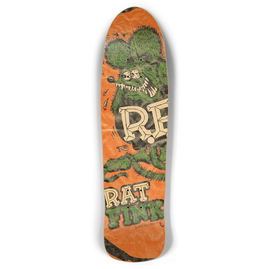 Rat Fink Orange Rocket Deck