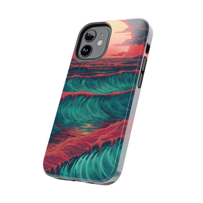 Sunset Waves ToughShield Case