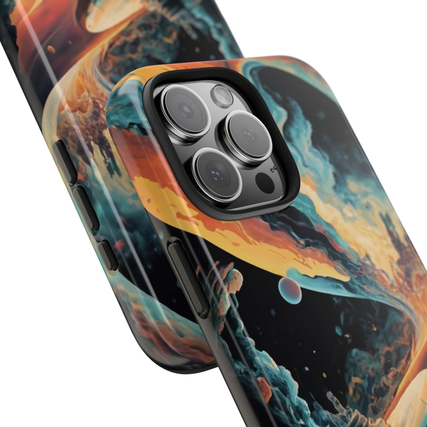 Retro Futuristic Space Odyssey Tough Phone Case