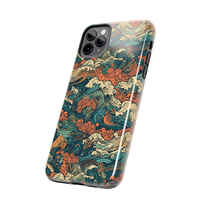 Vibrant Waves - Wave of Colors - Tough Phone Case