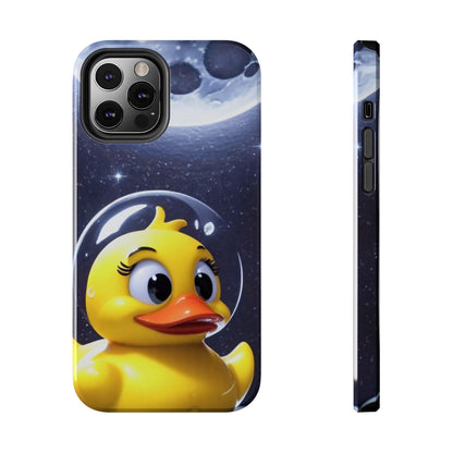 Lunar Space Duck Adventure Tough Phone Case